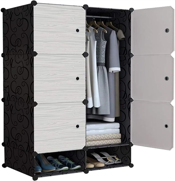 plastic wardrobe